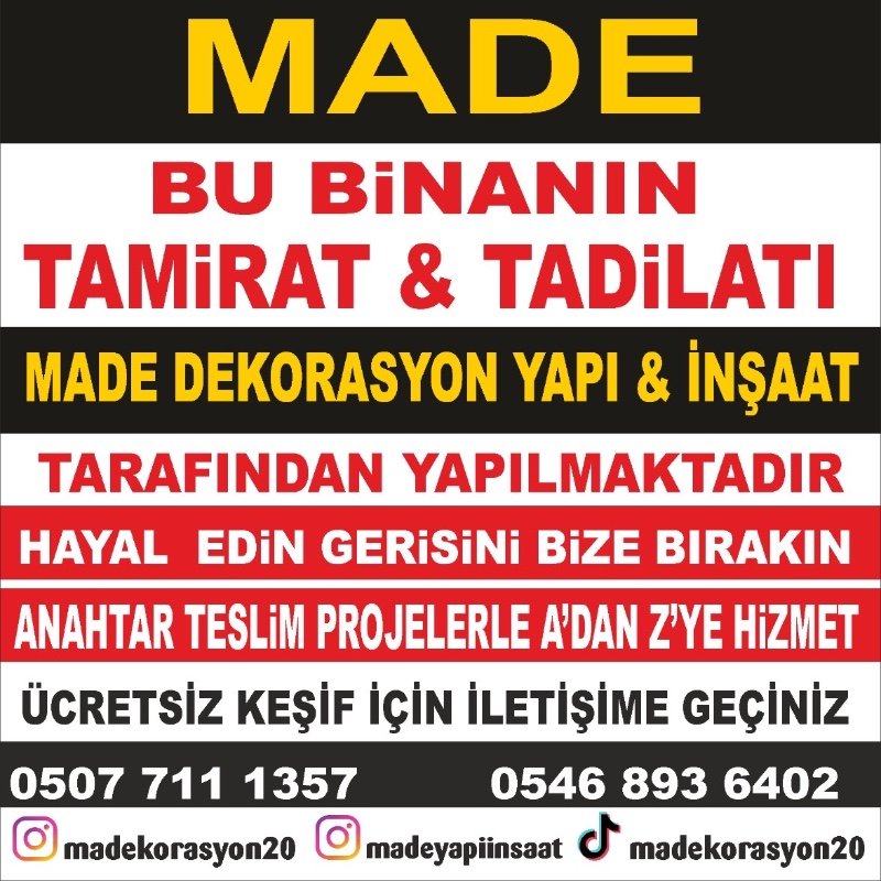 Anahtar teslim tamirat tadilat - Fotoğraf 1